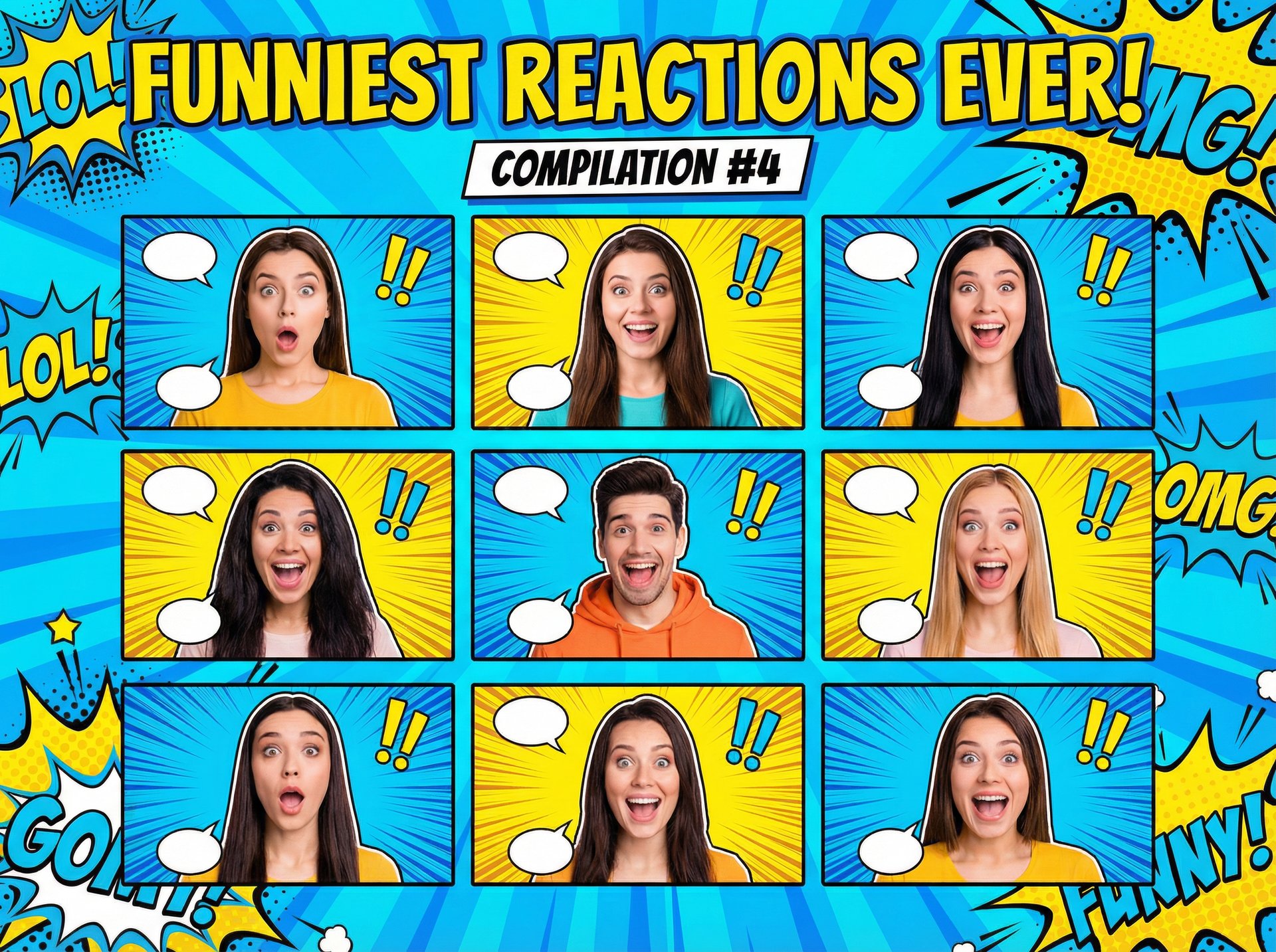 国产主播搞笑反应视频合集